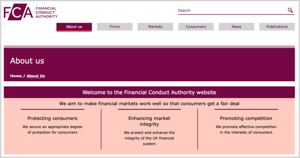 financial conduct authority