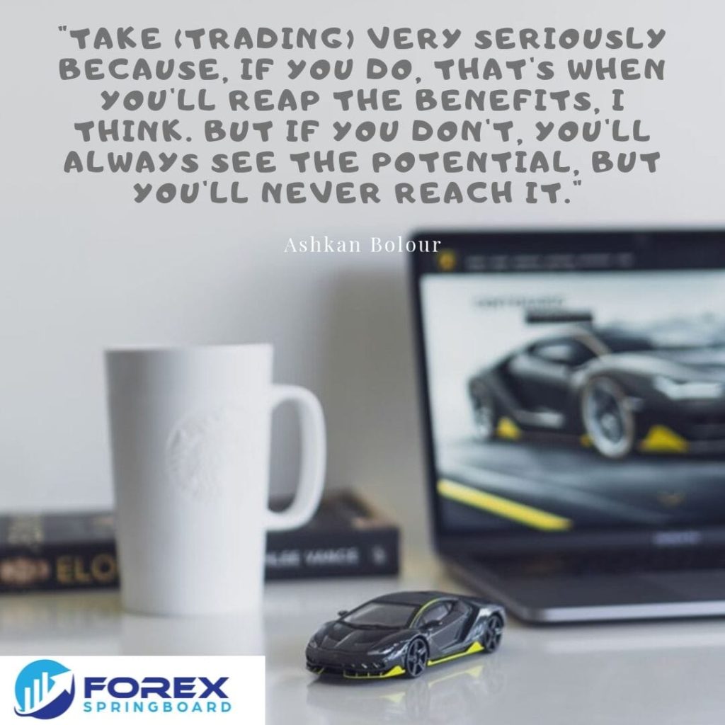 Trading quote from ashkan bolour