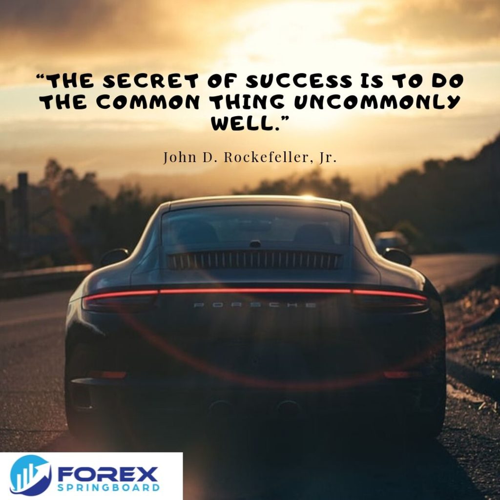 John D. Rockefeller, Jr. on the secret of success