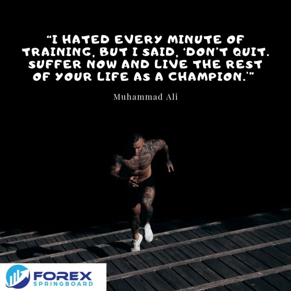 Muhammad Ali on training 