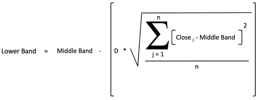 Lower band calculation