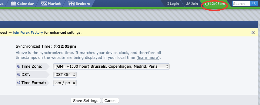 synchronizing-your-forex-factory-time-zone