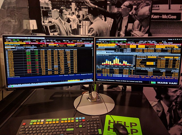 Bloomberg terminal