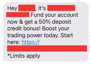 deposit bonus offer
